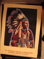 Southwestern Association of Indian Arts Poster 5th Pow Wow, 1995