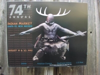 Santa Fe Indian Market Poster 74th, 1995