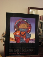 Santa Fe Indian Market Poster, 78th, 1999.