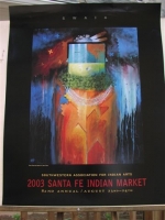 Santa Fe Indian Market Poster 82nd, 2003
