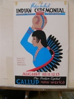 Gallup Inter-Tribal Indian Ceremonial Poster. 46th, 1967