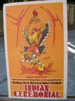 Gallup Inter-Tribal Indian Ceremonial Poster. 52nd, 1973