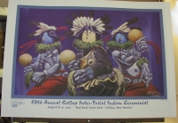 Gallup Inter-Tribal Indian Ceremonial Poster 80th, 2001