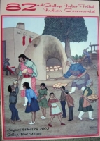 Gallup Inter-Tribal Indian Ceremonial Poster 82nd, 2003
