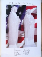 Heard Indian Fair & Market. "FLAG SONG" Poster Artist Doug Hyde