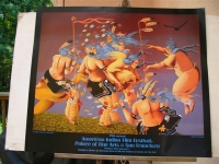American Indian Film Festival Poster 27th. "Creation of the First Butterflies" by Rabbett Strickland