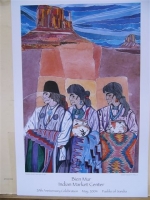 Bien Mur Indian Market Center. May, 2004. Artist: Amado M. Pena, Jr.