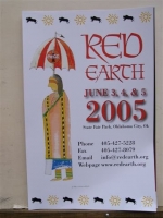 Red Earth '05. Promotion Poster. June 3,4,&5, 2005.