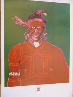 Fritz Scholder, "Indian 1976" , 1975