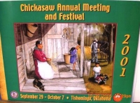 Chickasaw Festival and Annual Meeting. Tishomingo, OK.