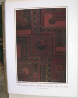 White Mountain Native American Art Festival.  "Quest for Harmony" by Navajo Artist Ron Toahani Jackson