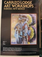 Carrizo Lodge Art Workshops. "The First Couple" by Artist Ben Konis