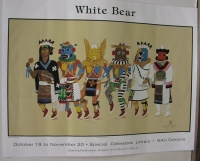 Northern Arizona University Poster, "Kachina Dancers"by White Bear.