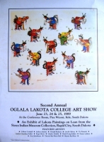 Oglala Lakota College Art Show
