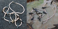 Native American Jewelry - Zuni Fetish Necklace From the 1950's.
