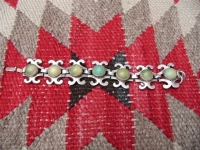 Native American Jewelry - Turquoise Link Bracelet