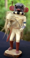Native American Katsina Doll - Hopi Chaveyo (An Orge Katsina). 10".