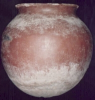 Native American Pottery - Papago Storage Jar. Removed from Pueblo, purchased at pawn shop in Flagstaff, AZ.