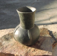 Native American Prehistoric Item - Mississippian Jar. Grey Mellon Type