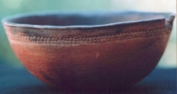 Native American Prehistoric Item - Sinauga Bowl Pottery. Redware