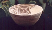 Native American Prehistoric Item - Southwest Bowl Prehistoric Pottery