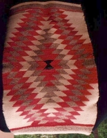 Navajo Weaving, Vintage Gallup Throw