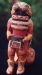 Native American Katsina Doll - Hopi Wuyak Taiowa (Broad-Faced-Katsina) Very Old Kachina. 7.5".
