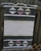 Navajo Saddle Blanket. Came from North Idaho and belonged to a Nez Perce Tribal Member