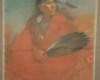 Native American Painting - Clifford Beck's Nephew, Johnson Yazzie Wonderful Work, 