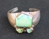 Native American Jewelry - Turquoise and Silver Bracelet