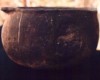 Native American Prehistoric Item - Mound Builder Bowl. Grayware with handles